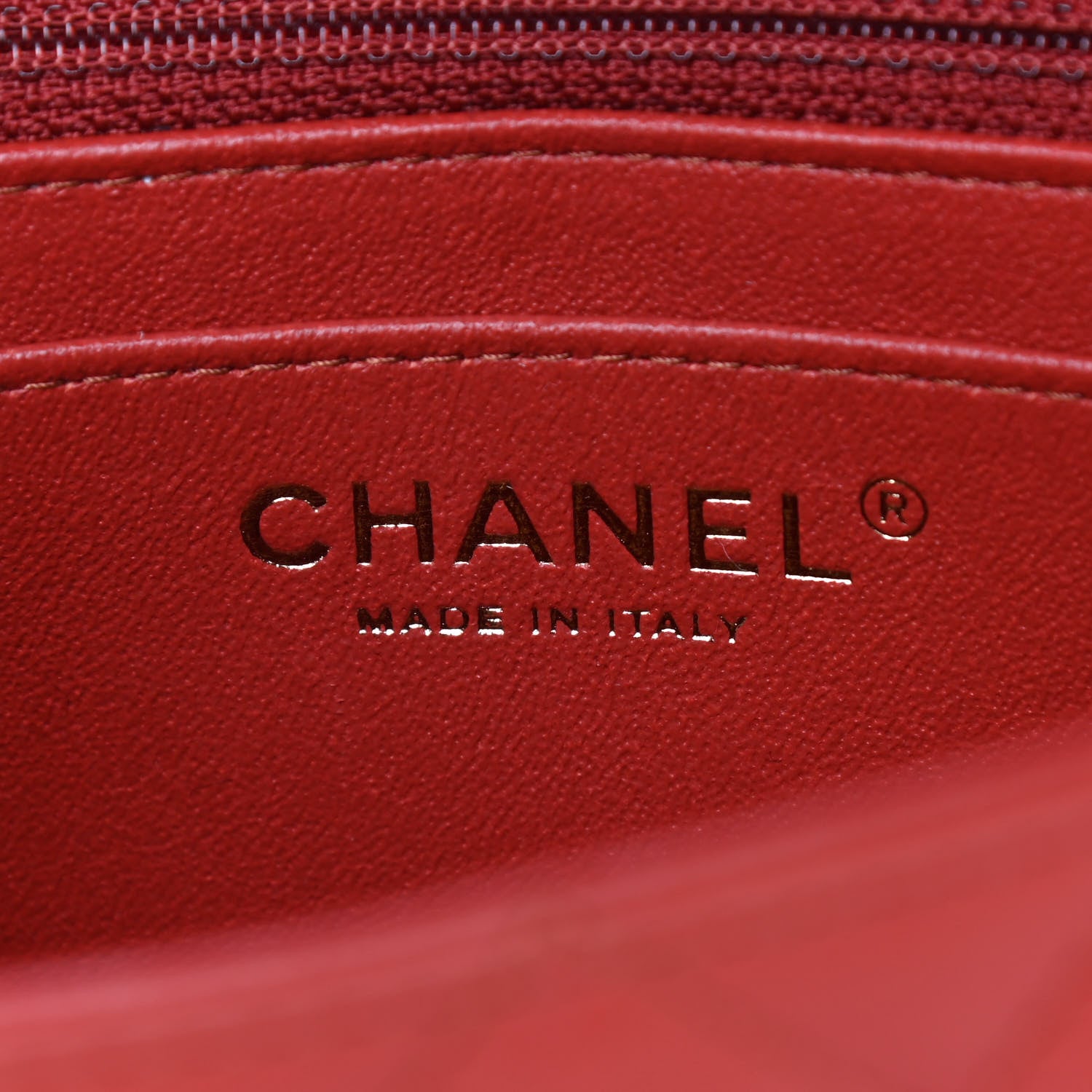 Chanel Lambskin Quilted Mini Rectangular Flap Brown 6 of 9