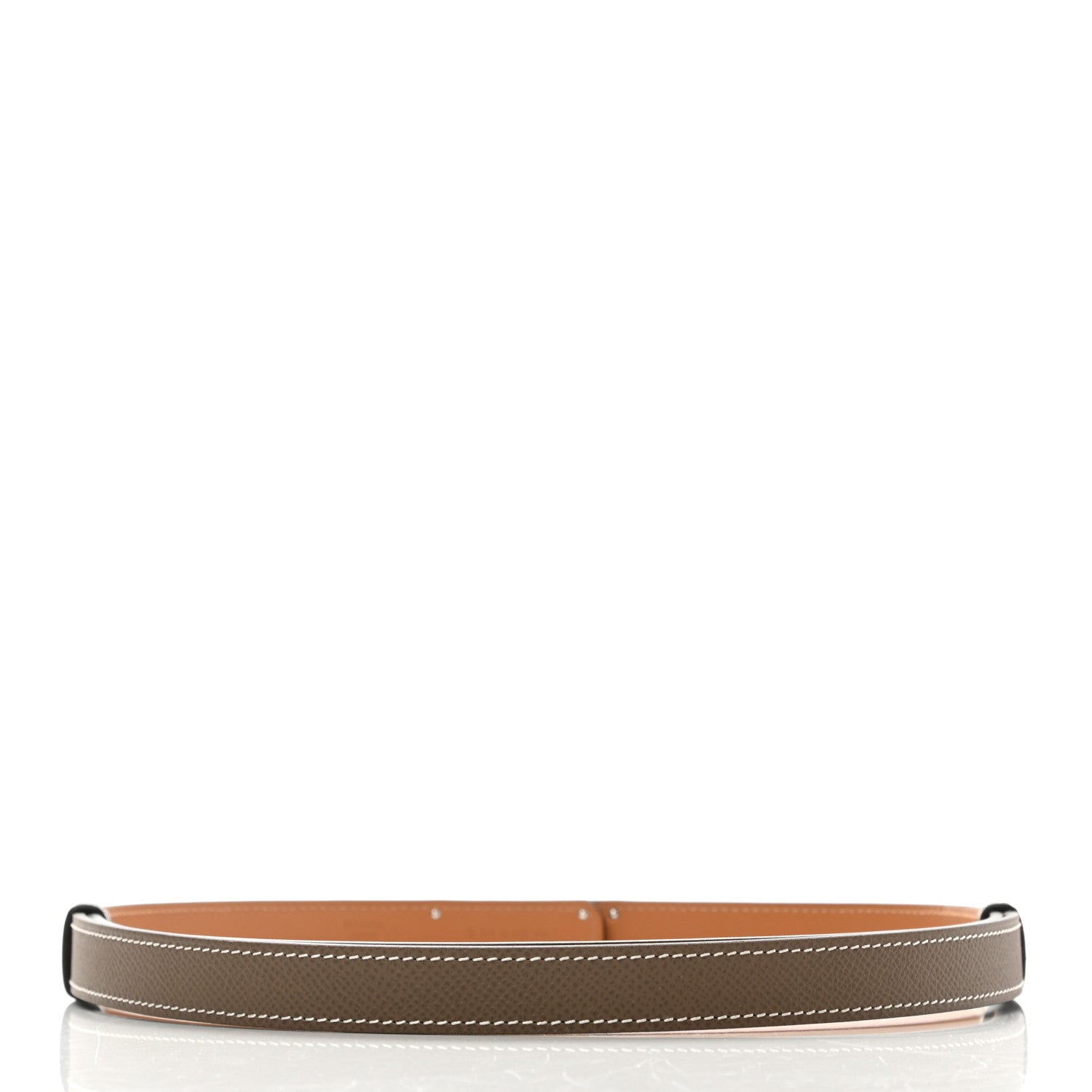 Hermes Epsom Kelly Belt Etoupe 2 of 4