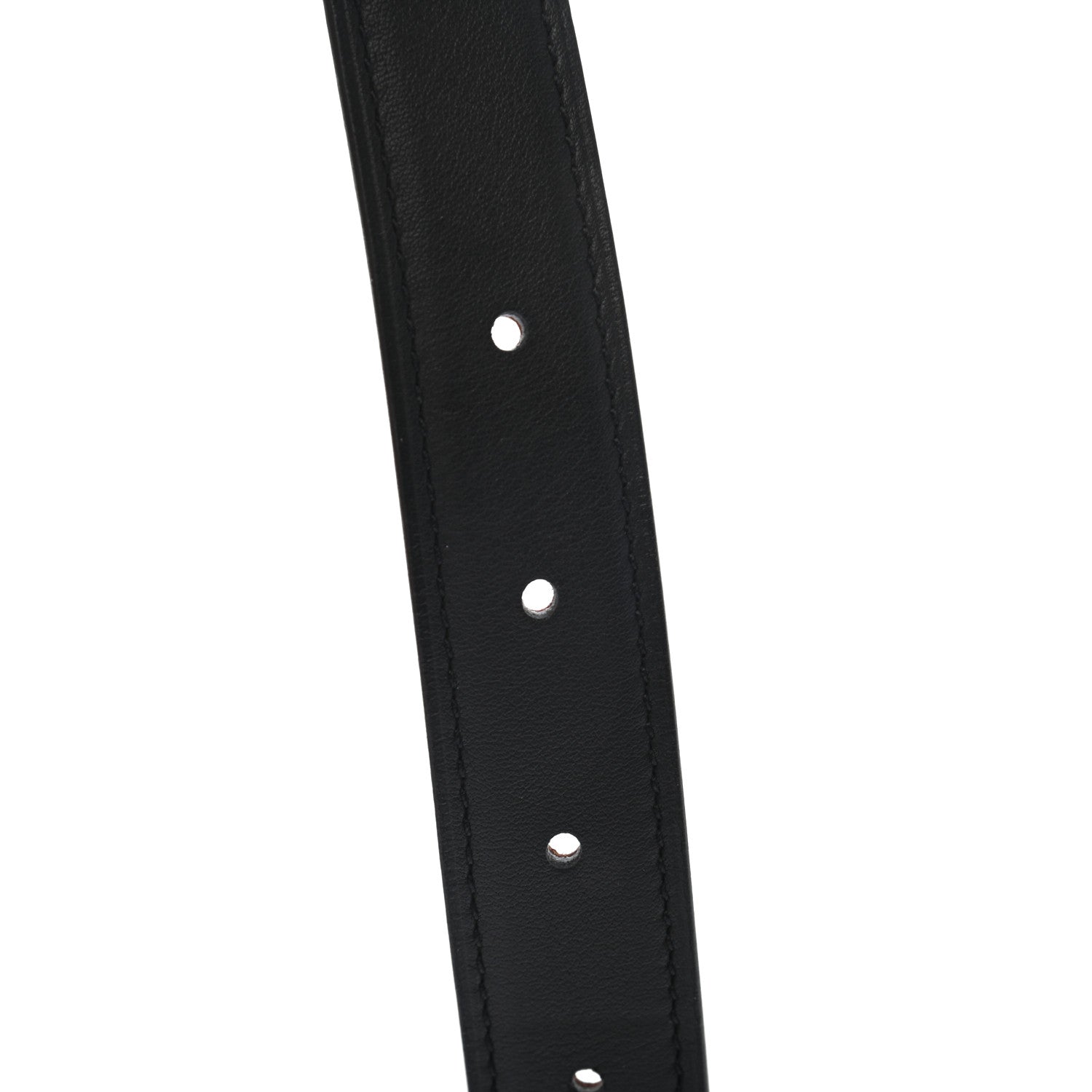 Hermes Swift Epsom 24mm H Belt 80 Black Gold 6 of 6