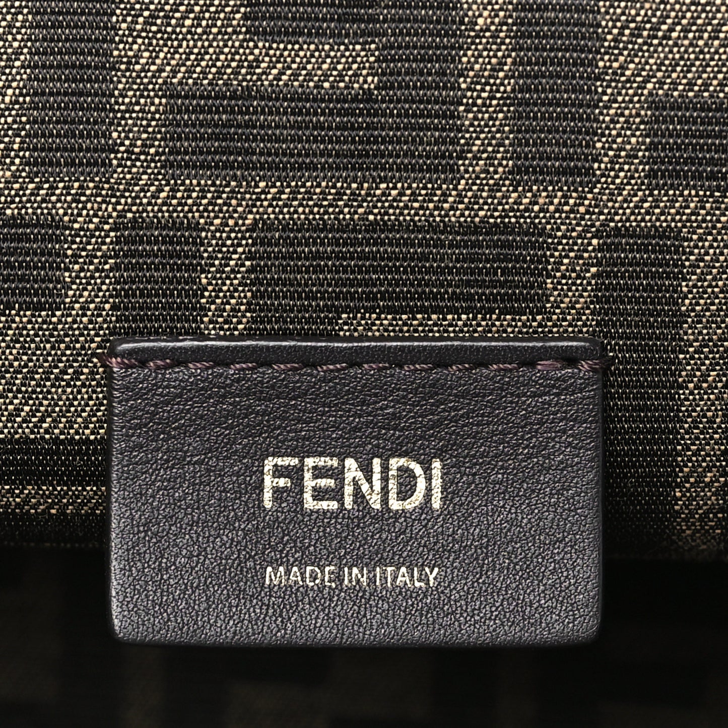 Shiny Nappa Small Fendi First Menta