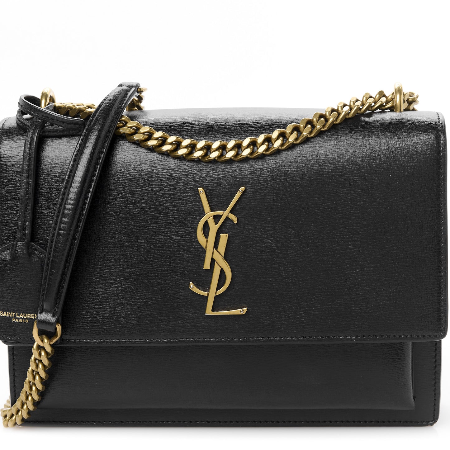 Calfskin Medium Monogram Sunset Black
