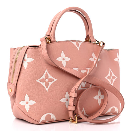 Louis Vuitton Empreinte Monogram Giant Petit Palais Rose Trianon Creme 2 of 8