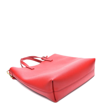 Saint Laurent Calfskin Toy Shopping Tote Rouge Eros 3 of 7