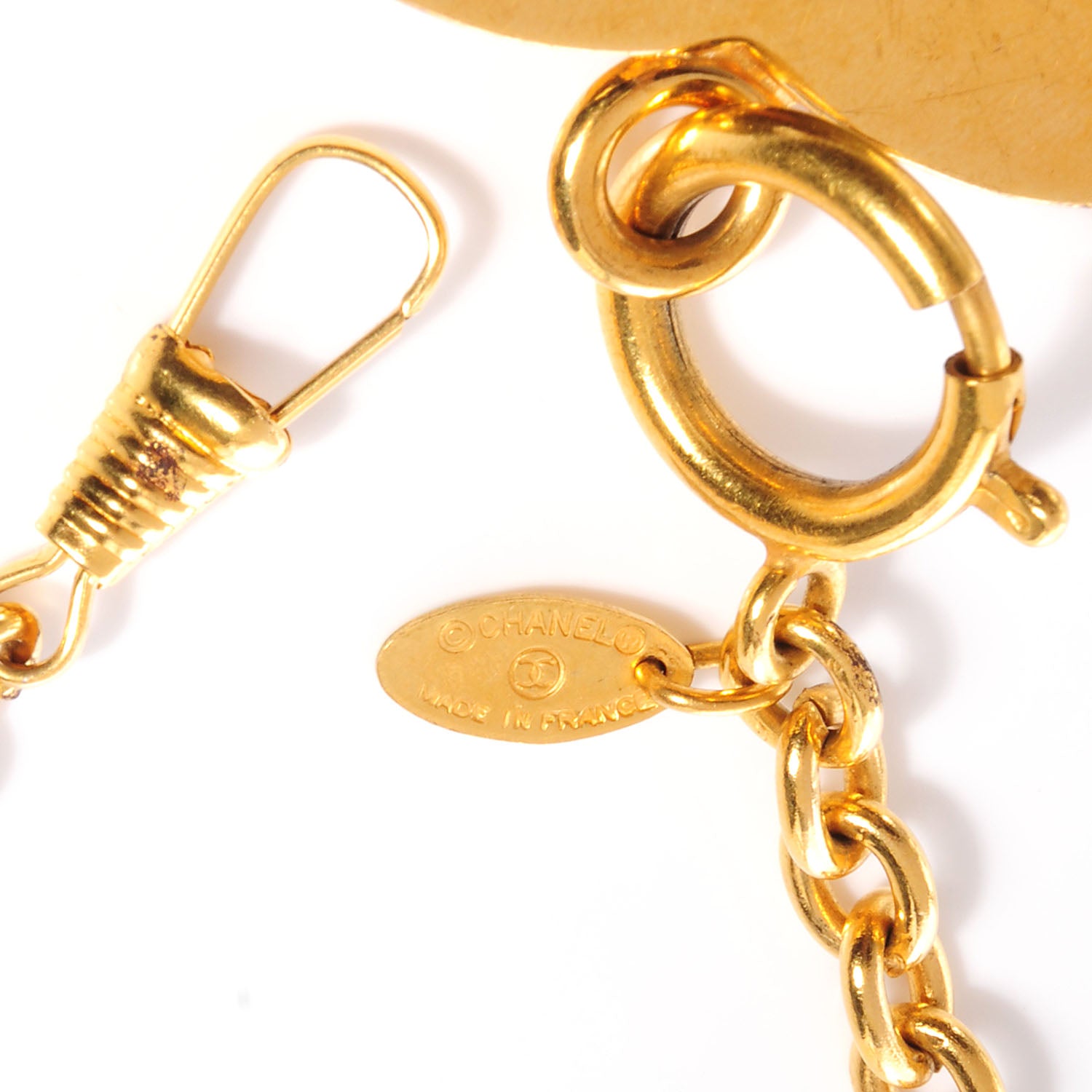 Chanel XL CC Long Necklace Gold 4 of 6