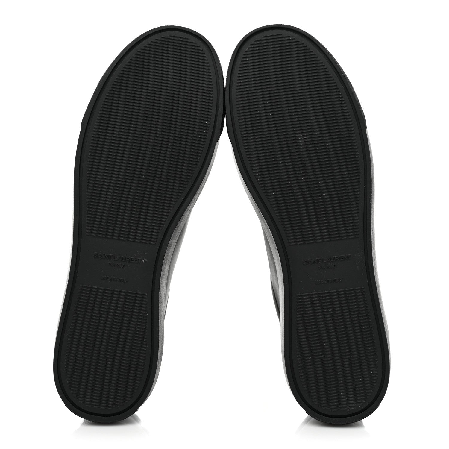 Saint Laurent Calfskin Andy Low Top Sneakers 40 Black 6 of 9