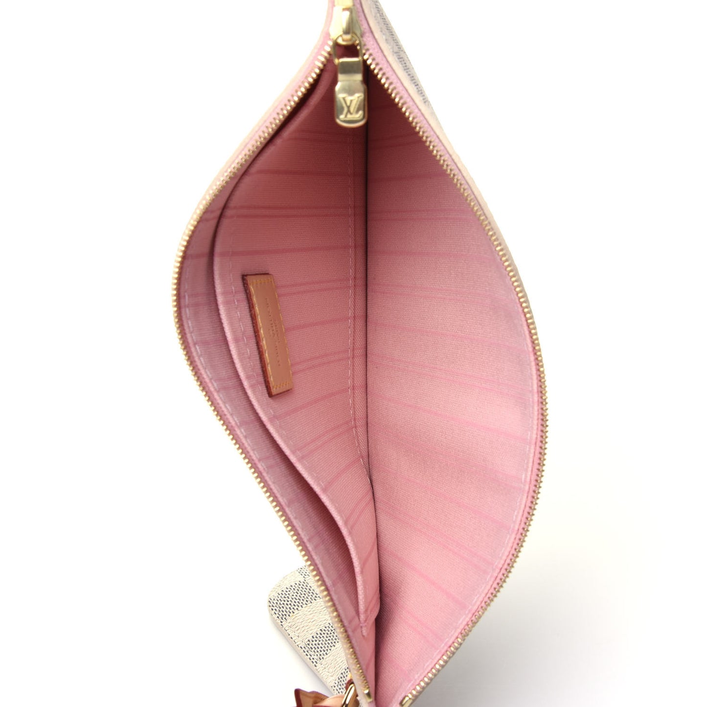 Damier Azur Neverfull MM GM Pochette Rose Ballerine
