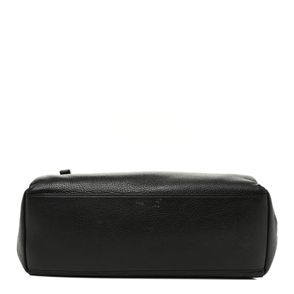 Givenchy Pebbled Calfskin Small Pandora Pure Flap Bag Dark Brown 12 of 30