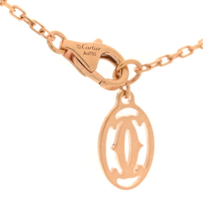 Cartier 18K Pink Gold Diamond SM D'Amour Pendant Necklace 4 of 5