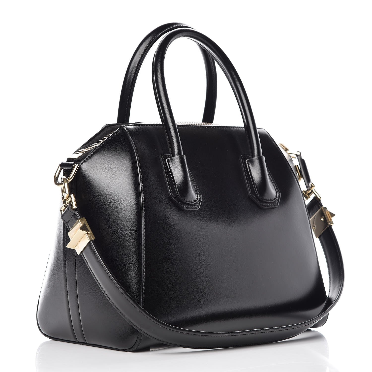 Givenchy Shiny Lord Calfskin Small Antigona Black 3 of 8