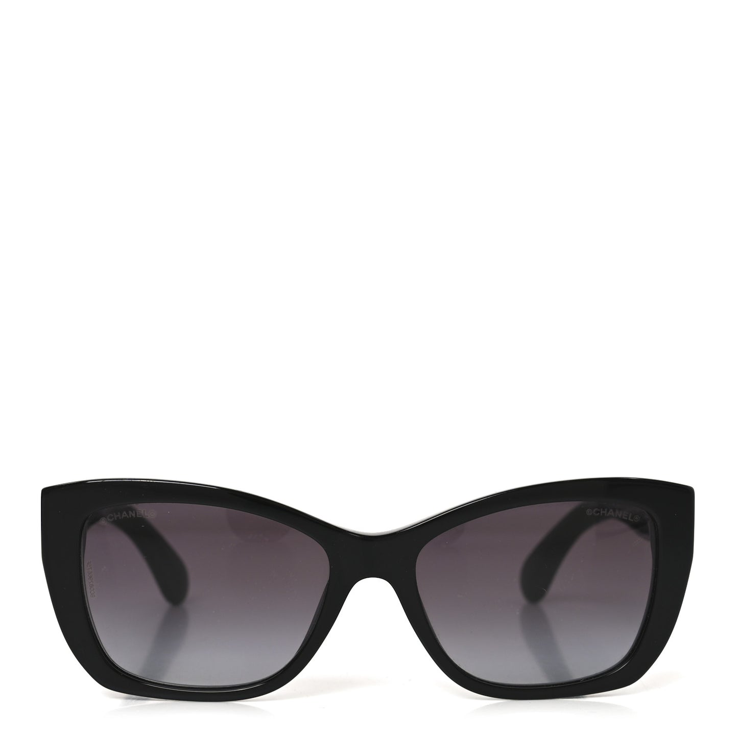 Acetate Metal Butterfly Sunglasses 71553 Black