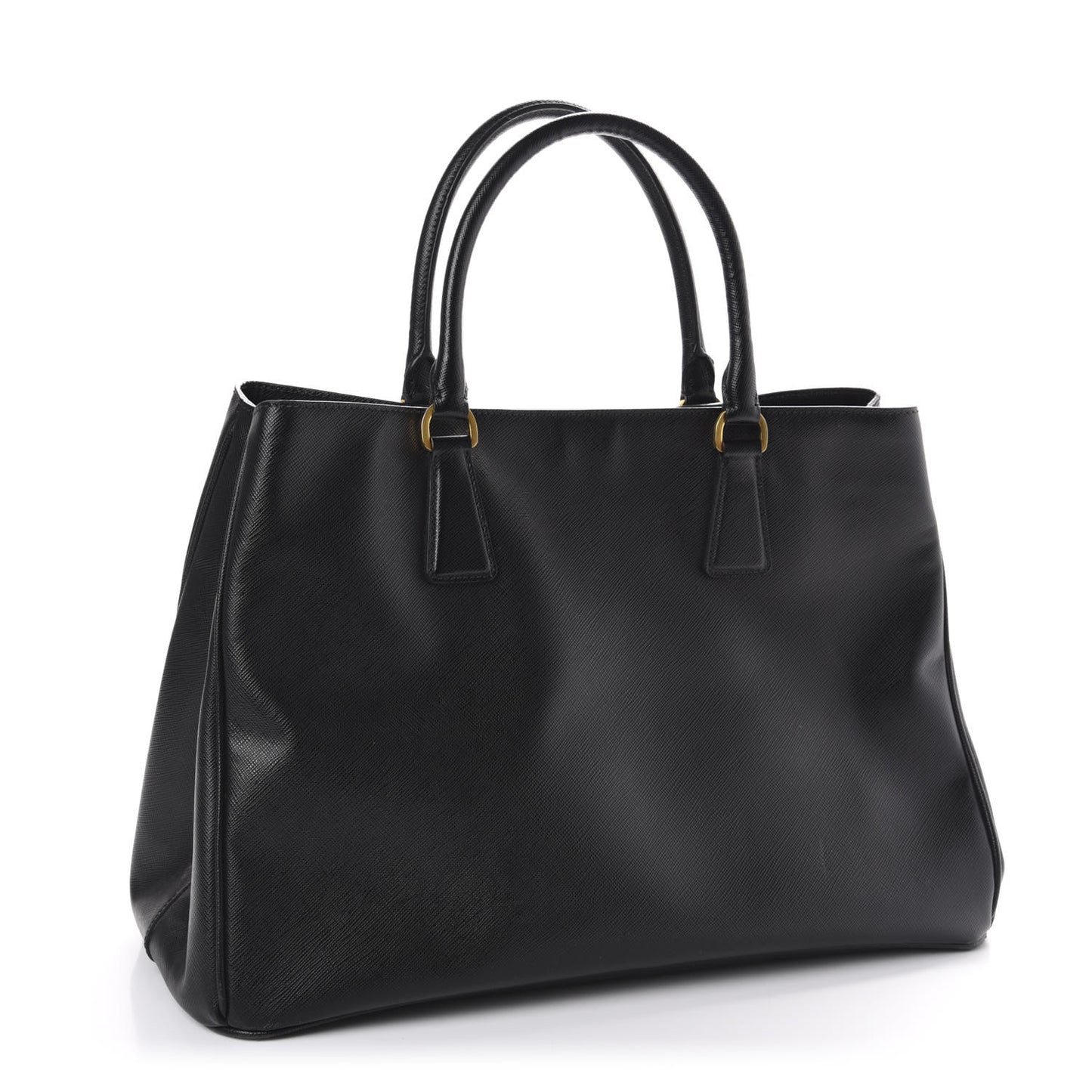 Saffiano Lux Large Tote Black