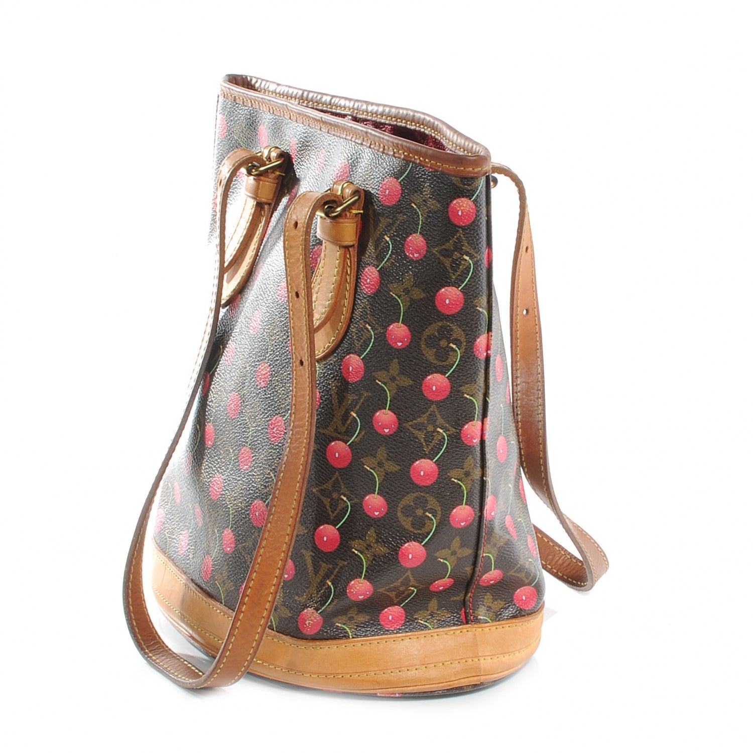 Louis Vuitton Monogram Cerises Bucket 6 of 8
