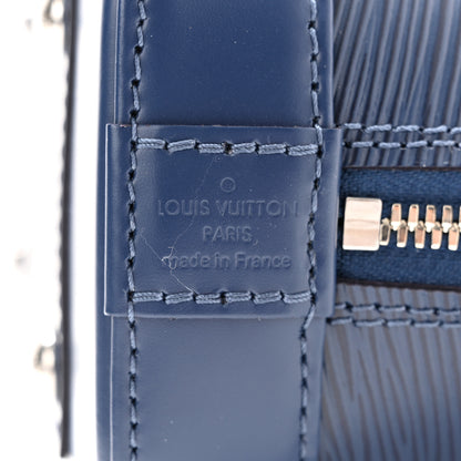 Louis Vuitton Epi Alma BB Indigo 6 of 10