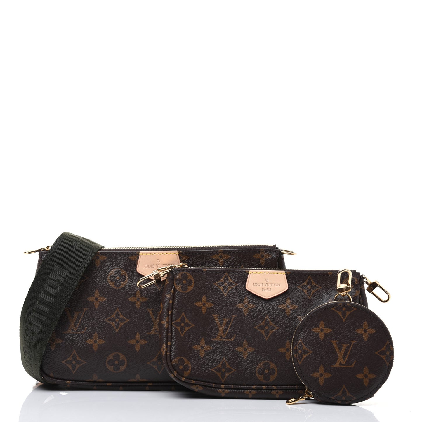 Monogram Multi Pochette Accessories Kaki