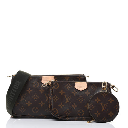 Louis Vuitton Monogram Multi Pochette Accessories Kaki 12 of 15