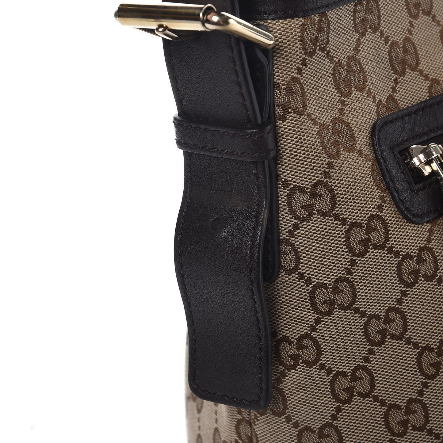 Monogram Messenger Bag Dark Brown