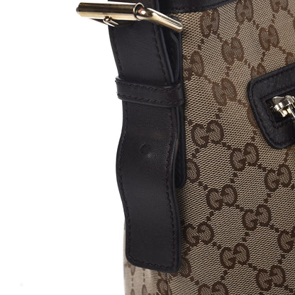 Gucci Monogram Messenger Bag Dark Brown 8 of 11