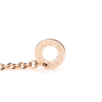 Bulgari 18K Rose Gold Diamond Mother of Pearl Carnelian BVLGARI BVLGARI Pendant Necklace 8 of 9