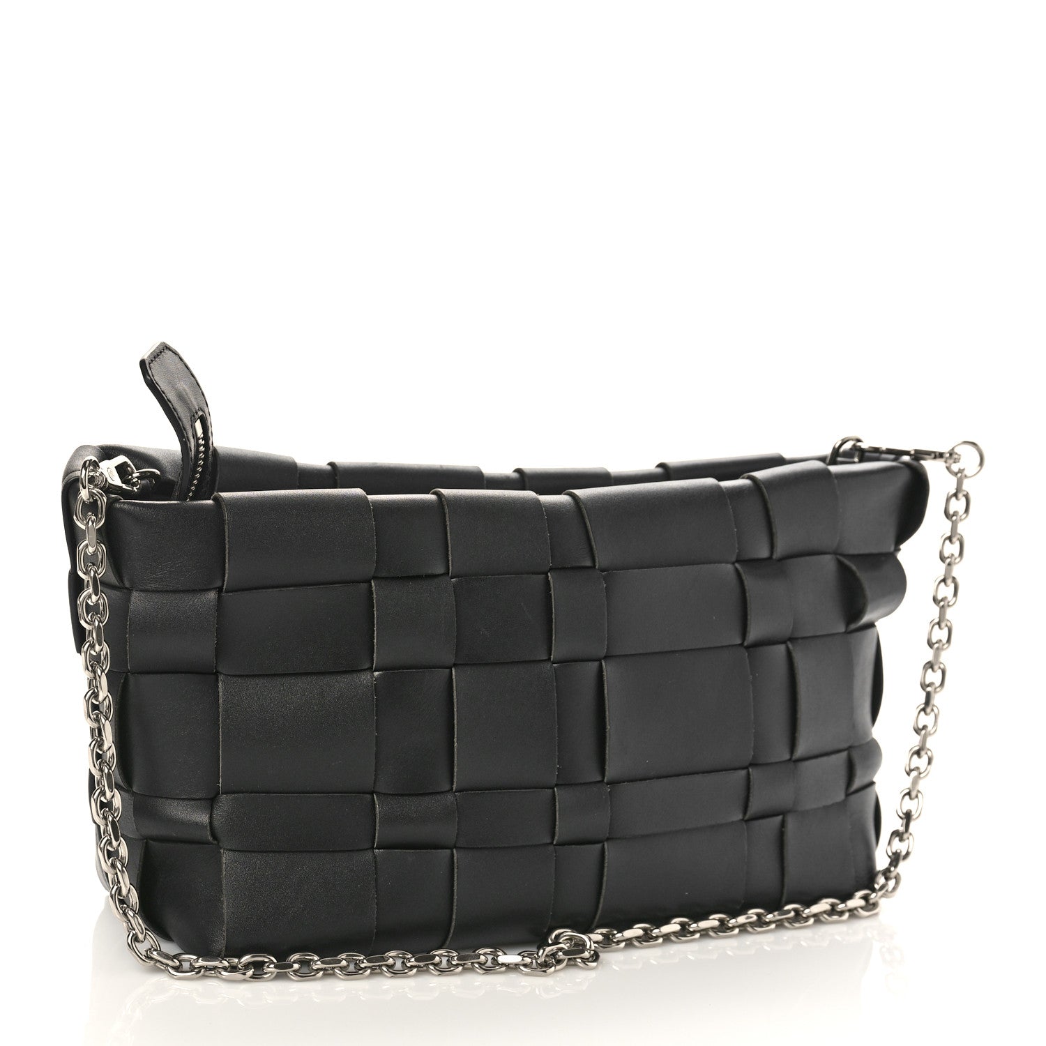 3.1 Phillip Lim Calfskin Odita Lattice Pouch Black 3 of 8