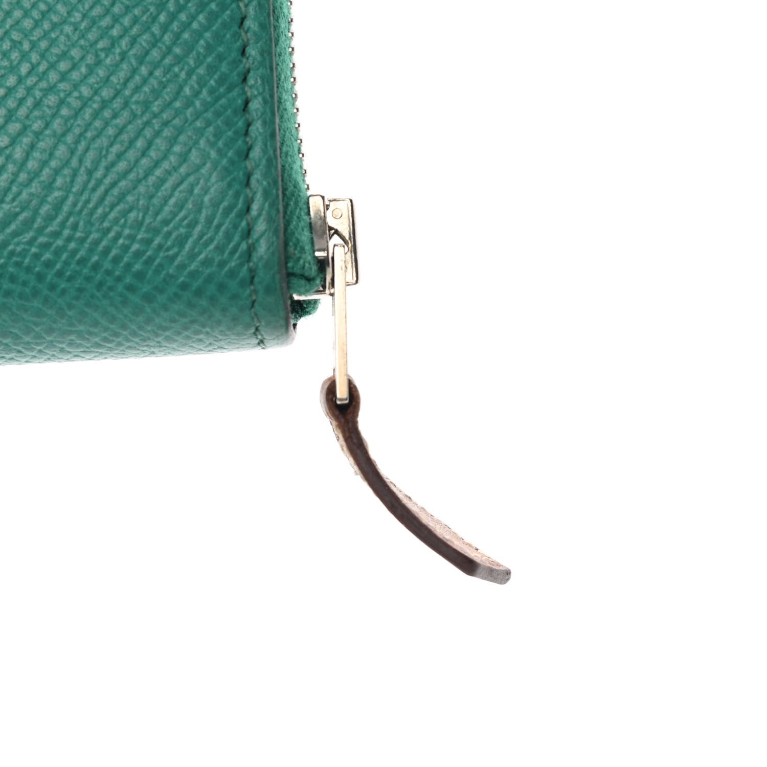 Hermes Epsom Silk'In Wallet Vert Vertigo 12 of 13