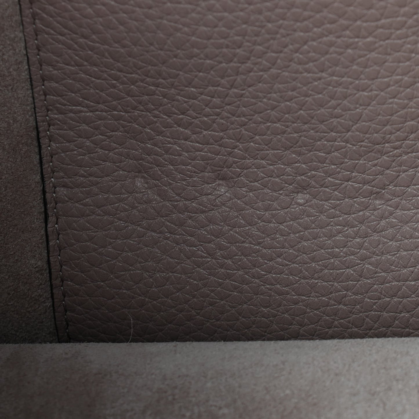 Grained Calfskin Rockstud Shoulder Tote Poudre