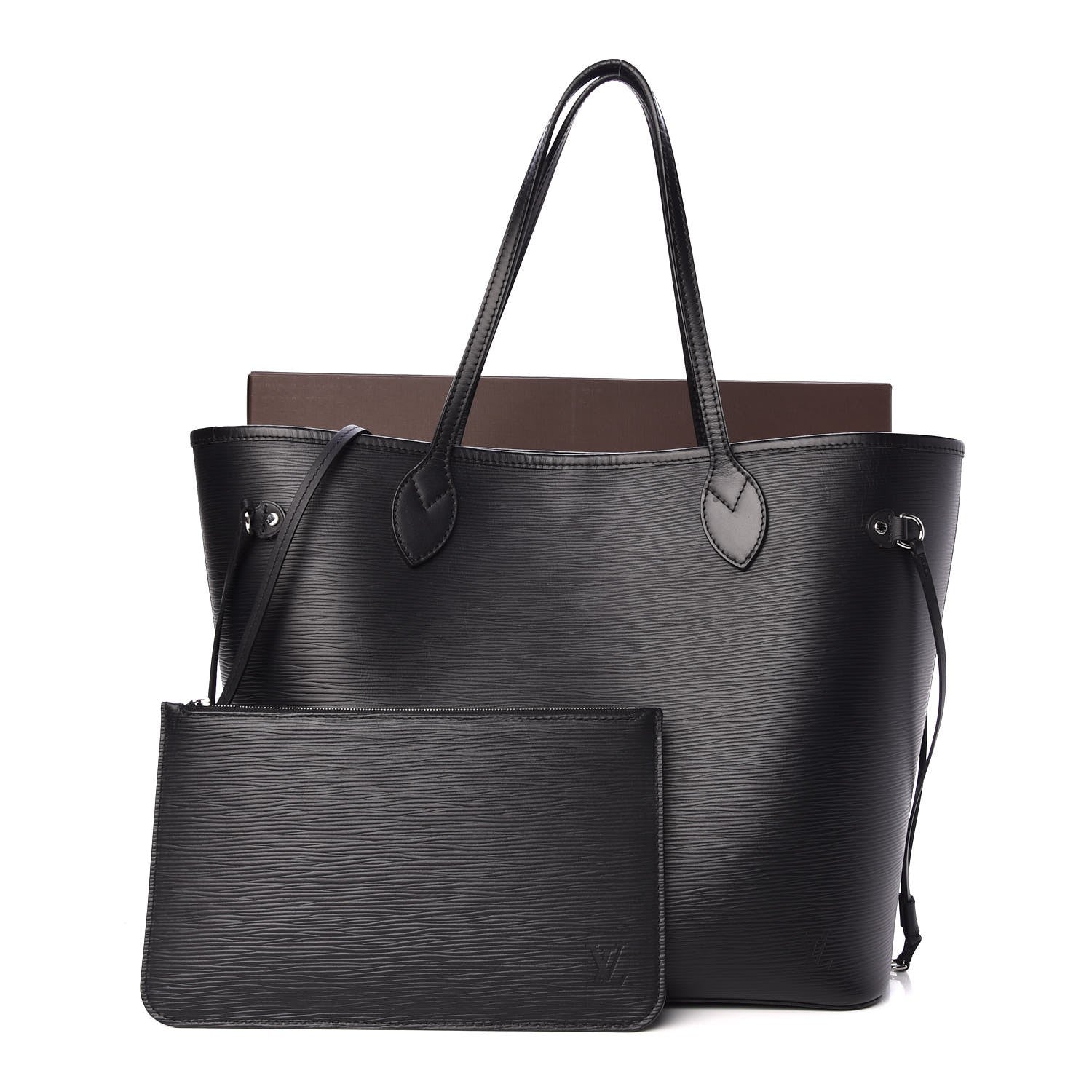 Louis Vuitton Epi Neverfull MM Black 10 of 10