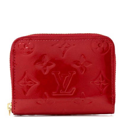 Louis Vuitton Vernis Zippy Coin Purse Pomme D'Amour 1 of 7