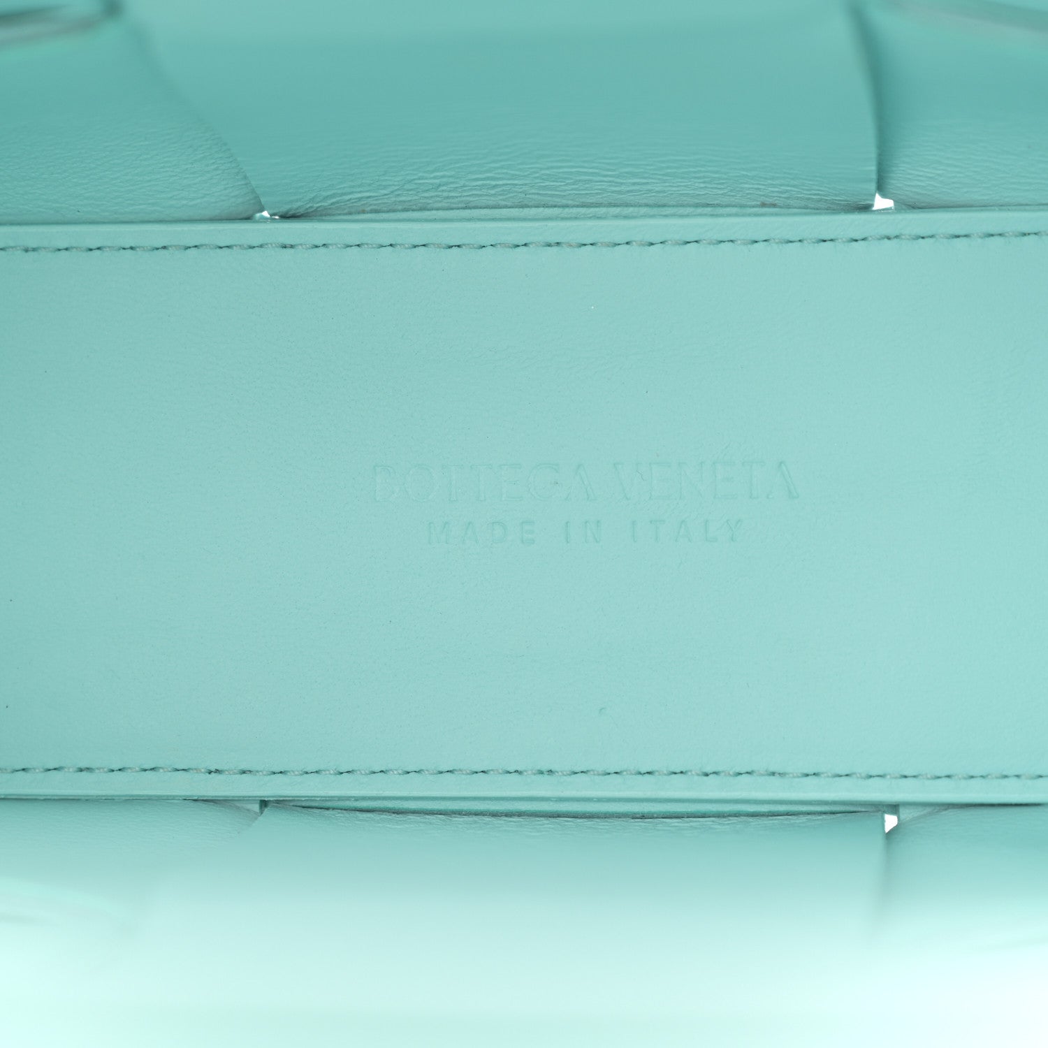 Bottega Veneta Lambskin Maxi Intreccio Candy Arco Tote Celadon 7 of 11