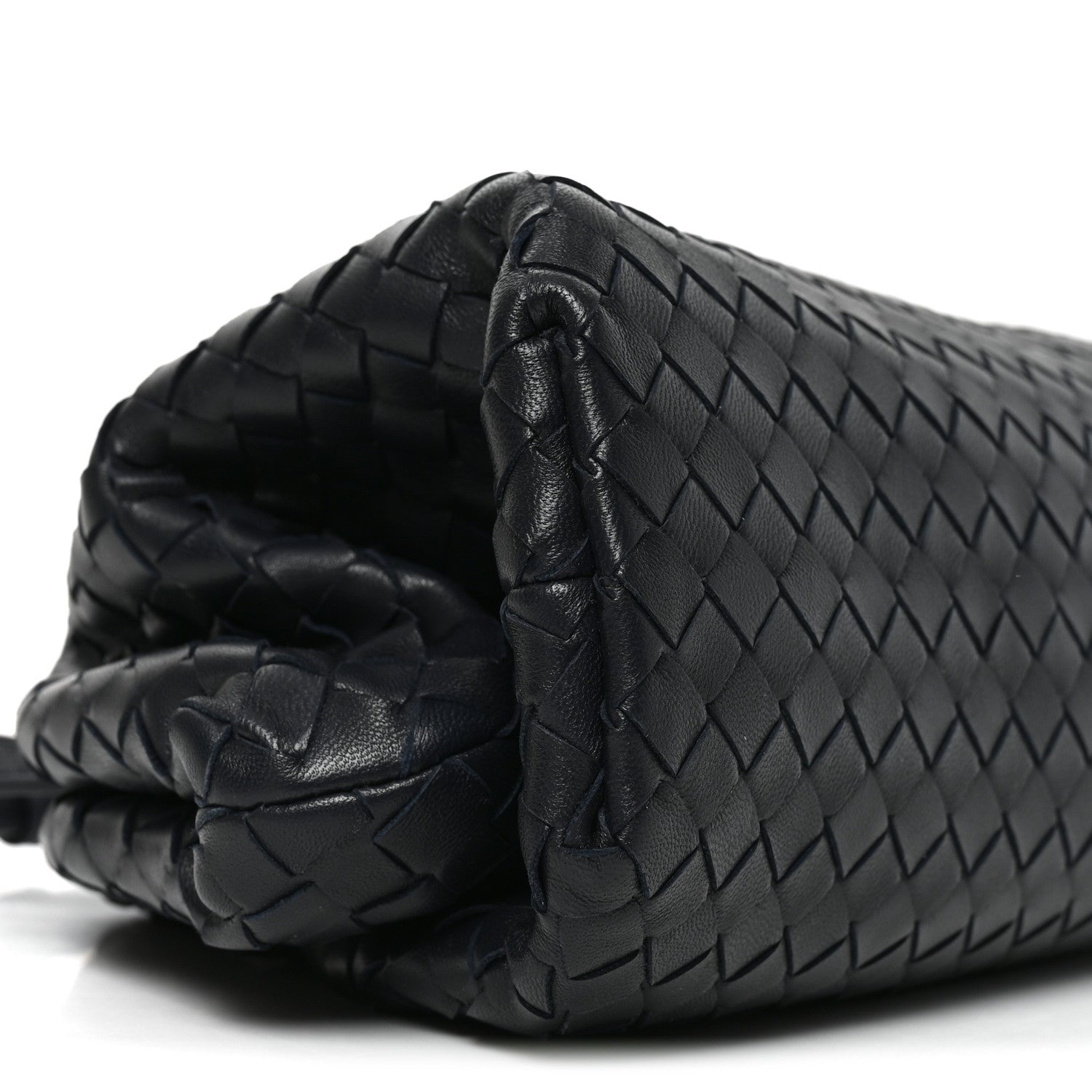 Bottega Veneta Nappa Intrecciato The Lauren 1979 Clutch Midnight 11 of 12