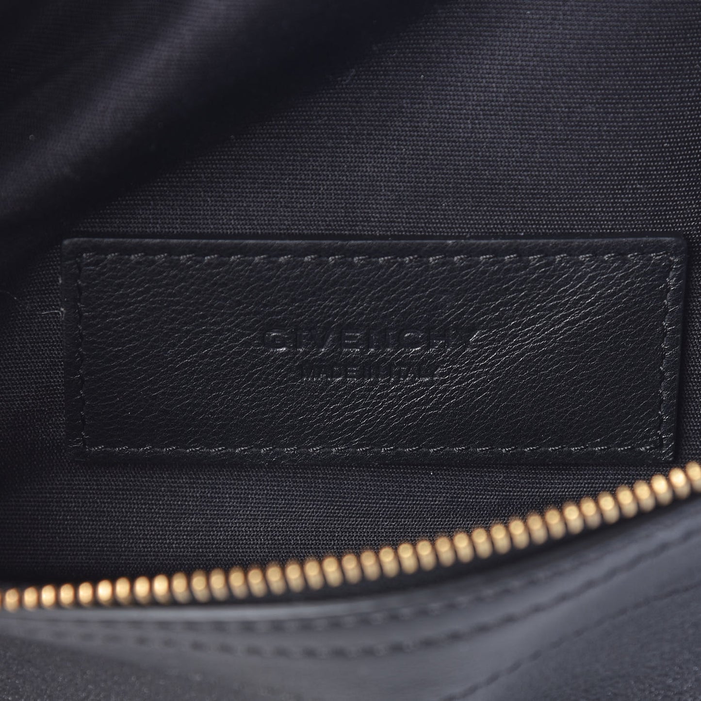 Calfskin Mini Whip Belt Bag Black