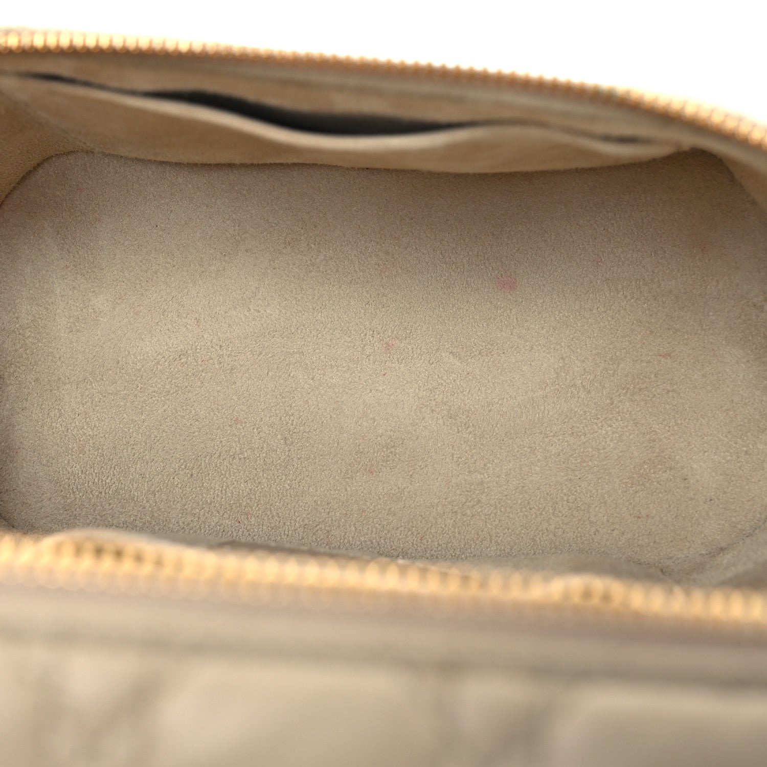 Christian Dior Lambskin Cannage Small Diortravel Vanity Case Light Beige 5 of 13