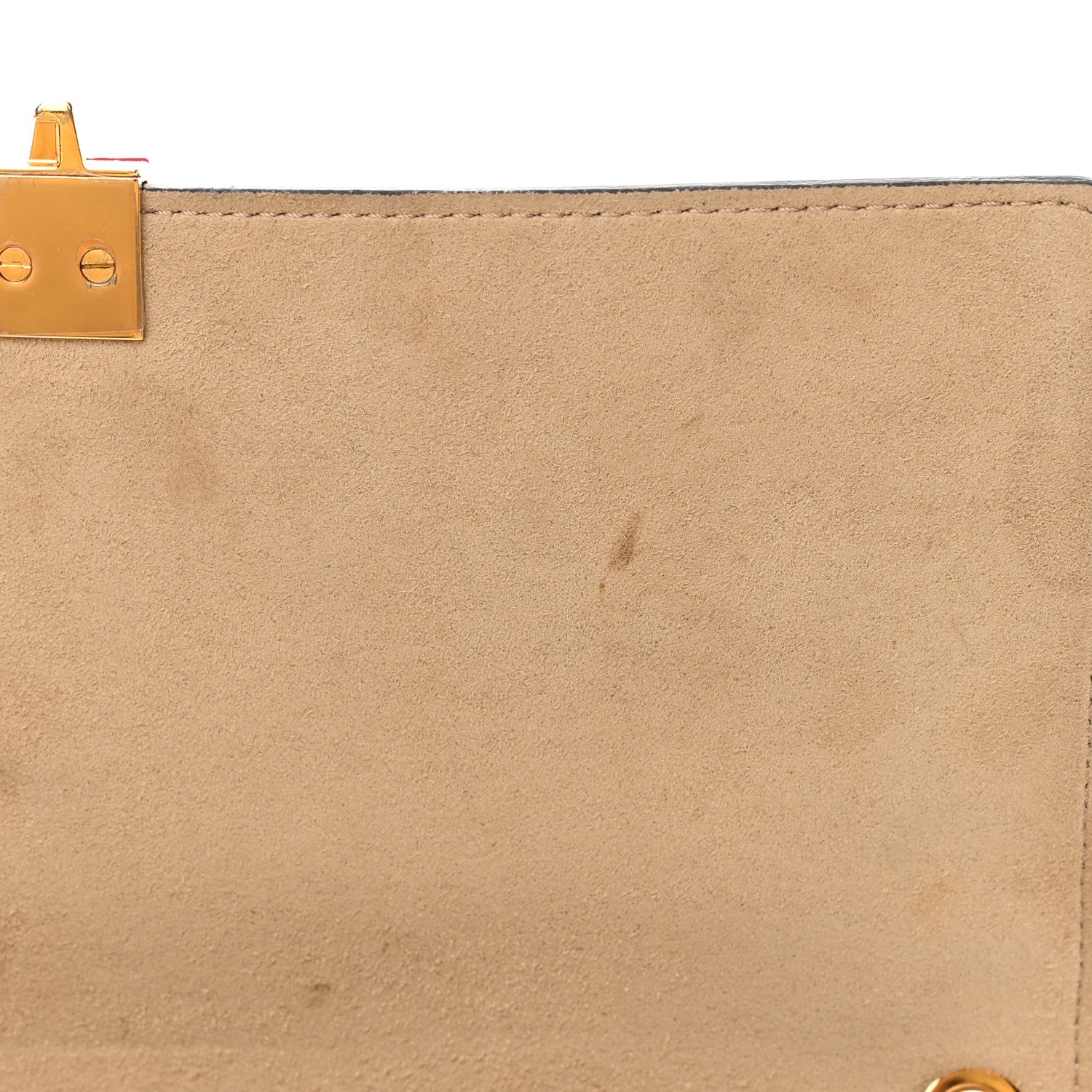 Fendi Vitello Liberty Velvet FF 1974 Hearts Padlock Embroidered Kan I Shoulder Bag Fango Multicolor 11 of 19