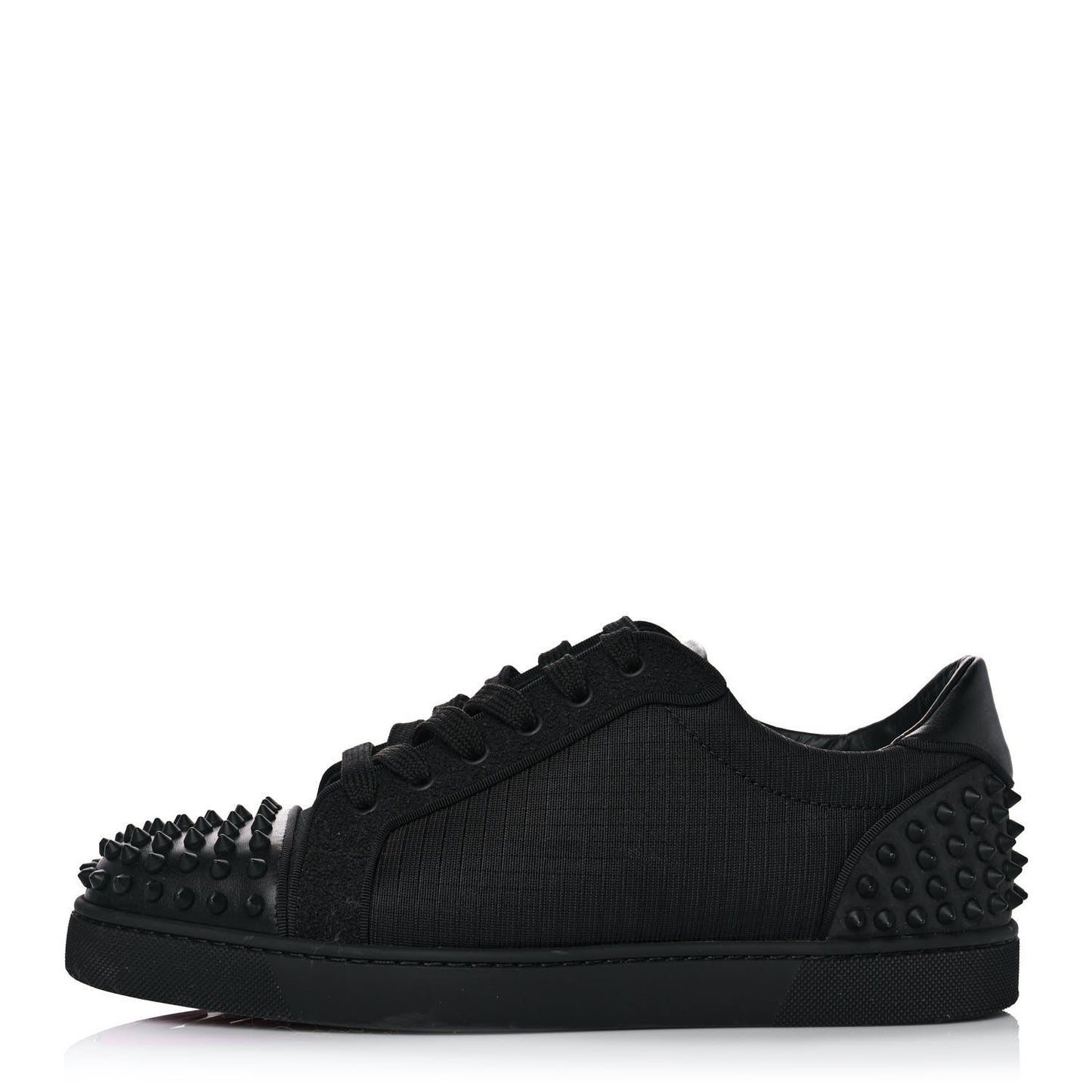 Calfskin Tissu Mens Seavaste 2 Orlato Flat Sneakers 43 Black