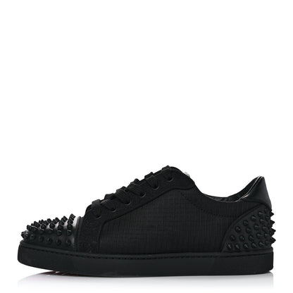 Christian Louboutin Calfskin Tissu Mens Seavaste 2 Orlato Flat Sneakers 43 Black 1 of 9