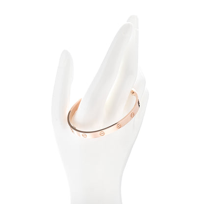 Cartier 18K Pink Gold LOVE Bracelet 18 2 of 5