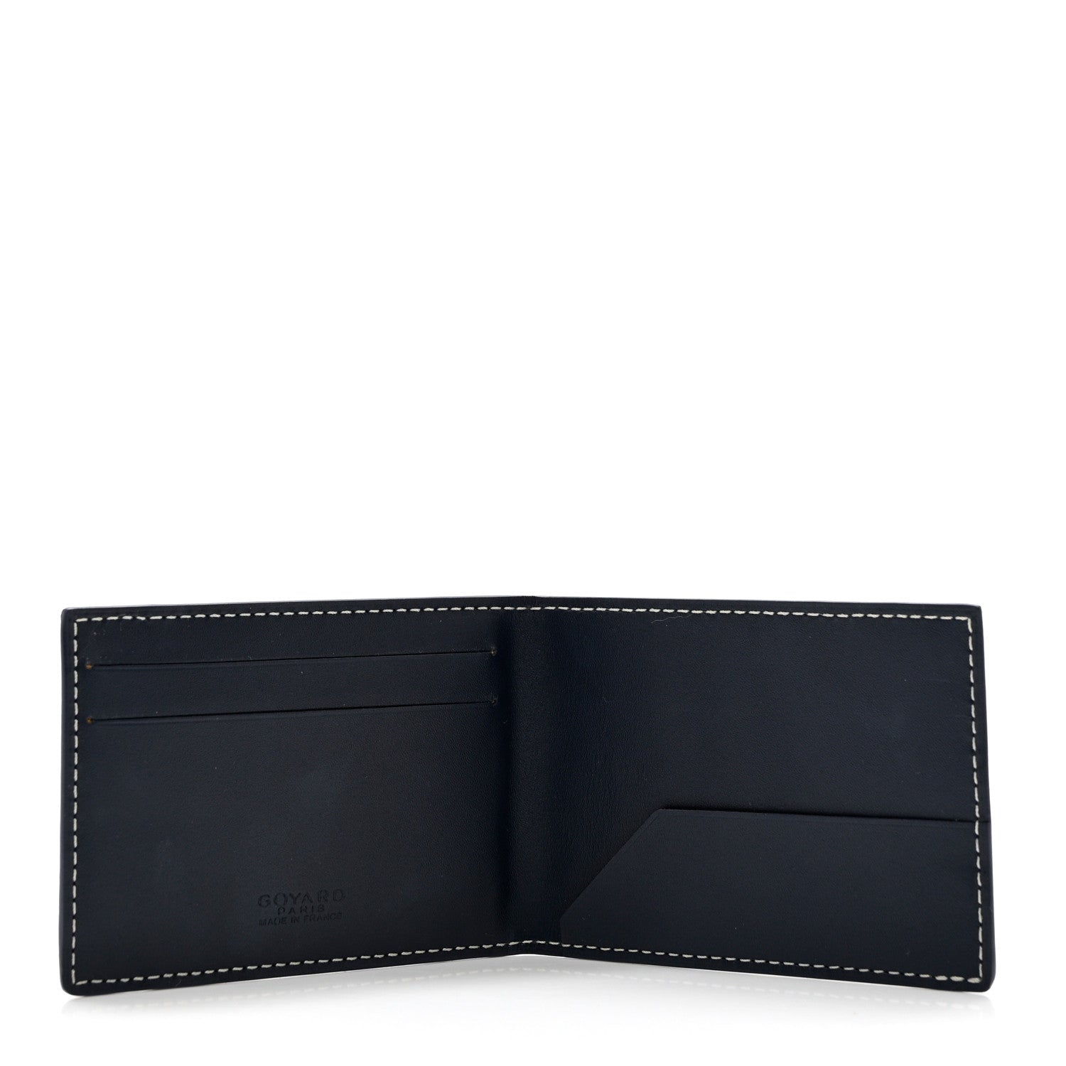 Goyard Goyardine Victoire Card Holder Insert Navy 5 of 6