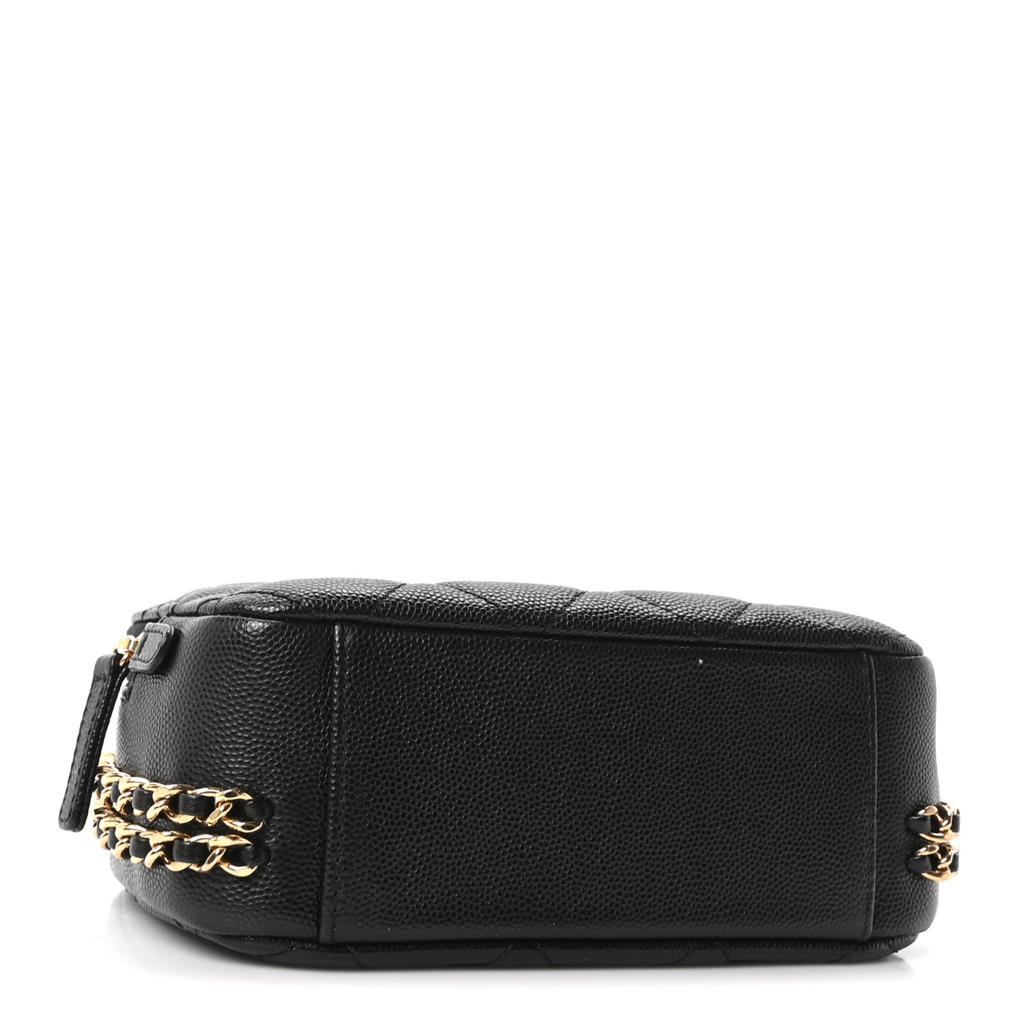 Caviar Quilted Mini CC You Camera Case Black