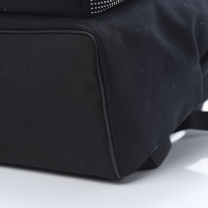 Saint Laurent Canvas City Studded Backpack Black 9 of 9