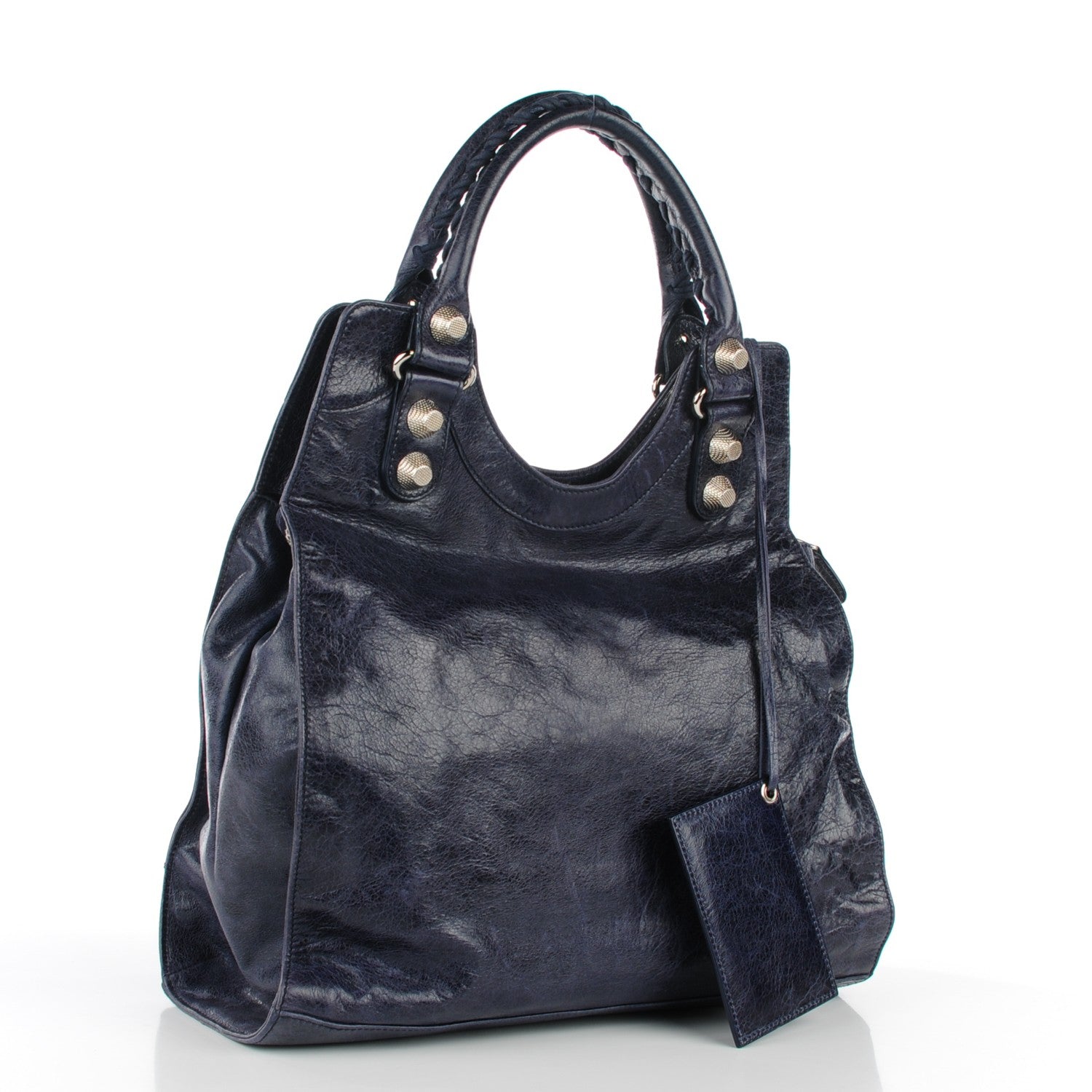 Balenciaga Agneau Giant 21 Silver Hardware Folder Officier 3 of 7