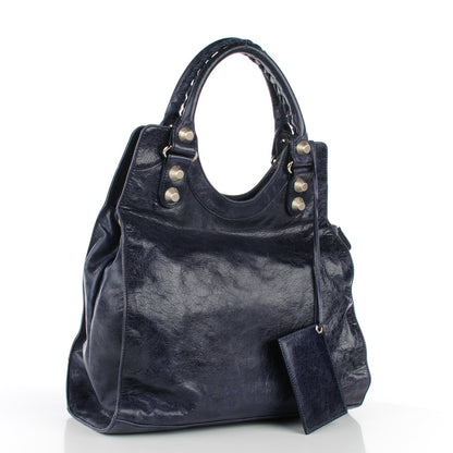 Balenciaga Agneau Giant 21 Silver Hardware Folder Officier 3 of 7