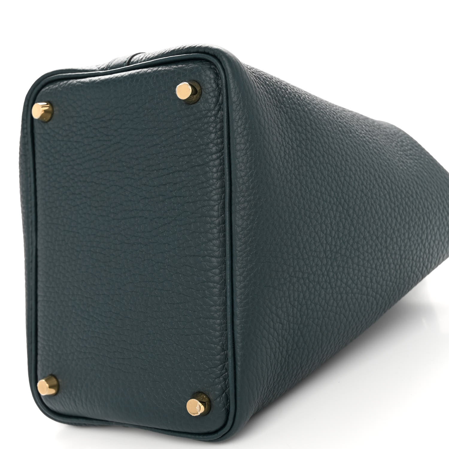 Hermes Taurillon Clemence Picotin Lock 18 PM Vert Cypress 10 of 10