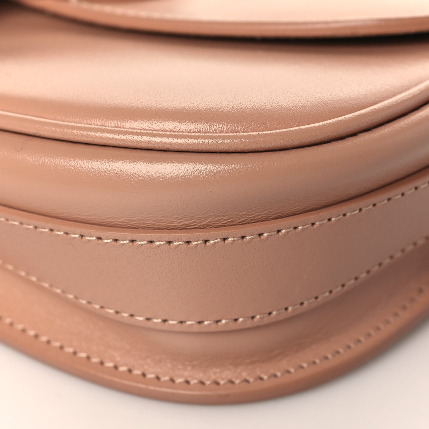 Box Calfskin East West Bobby Bag Blush