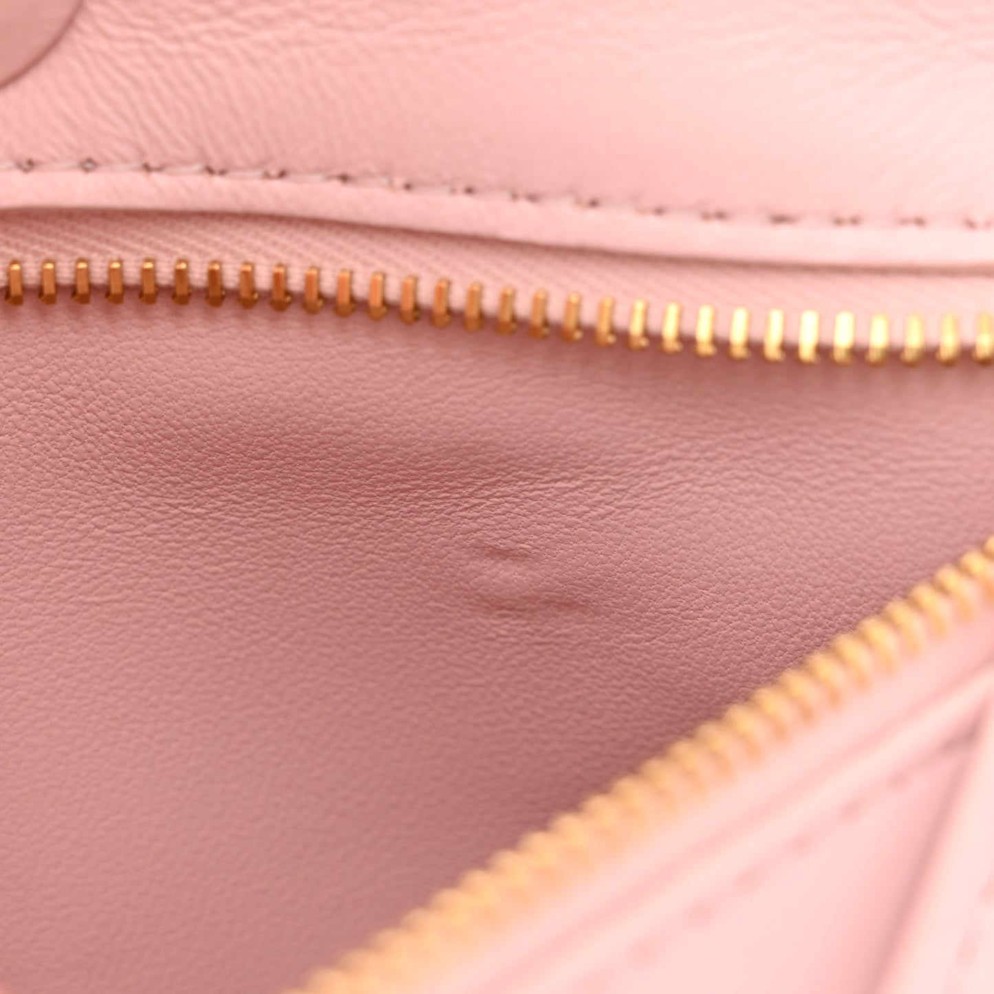 PVC Calfskin Medium Roman Stud Shoulder Bag Transparent Rose Quartz