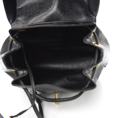 Chanel Caviar CC Backpack Black 5 of 13