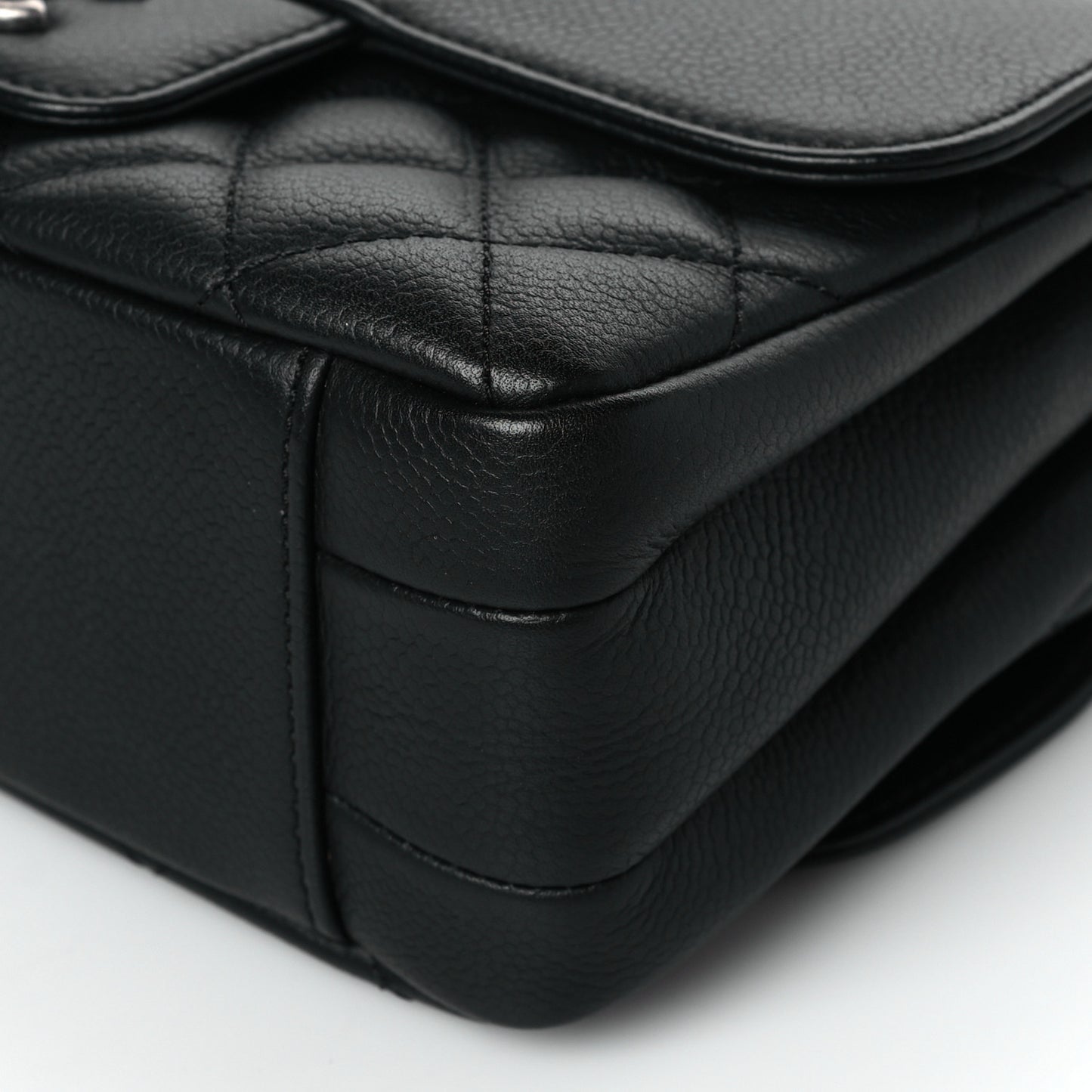 Caviar All About Flap Bag Black