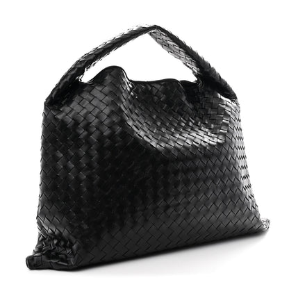 Bottega Veneta Calfskin Intrecciato Large Hop Black 3 of 10