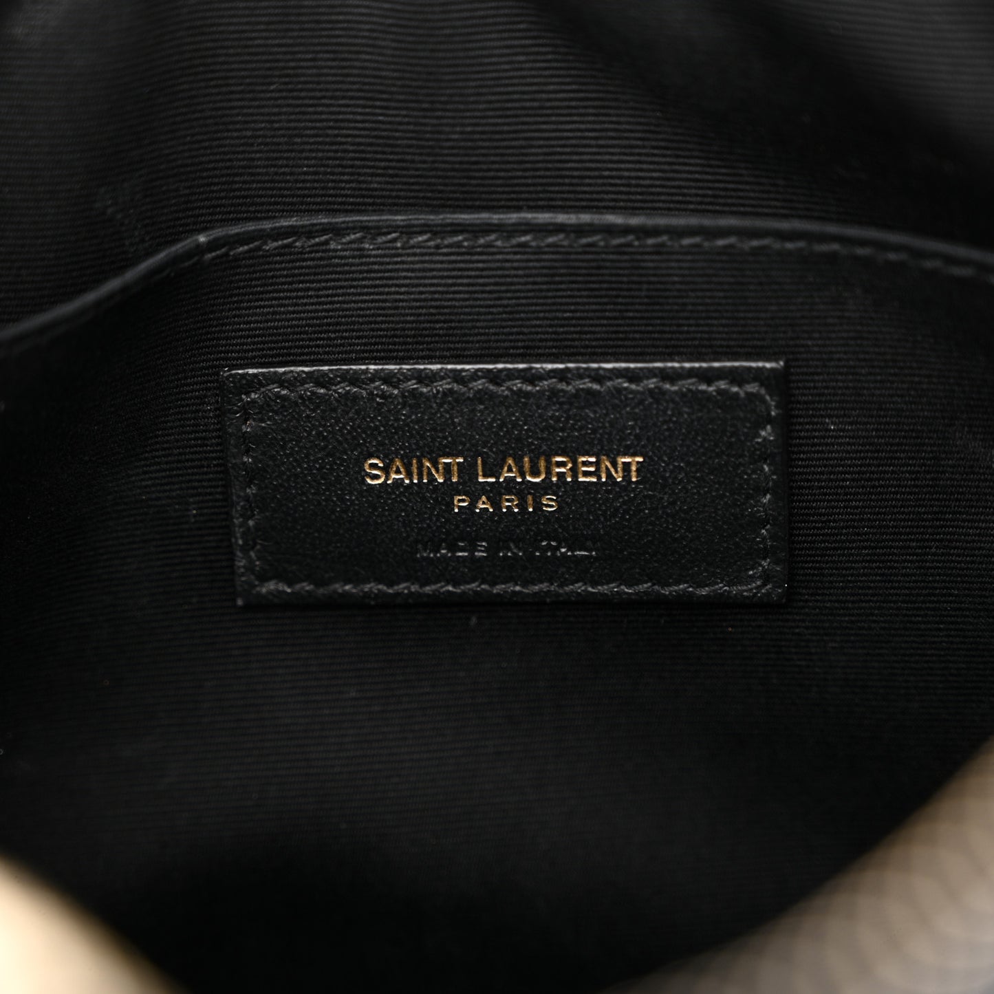 Calfskin Matelasse Monogram Lou Camera Bag Black