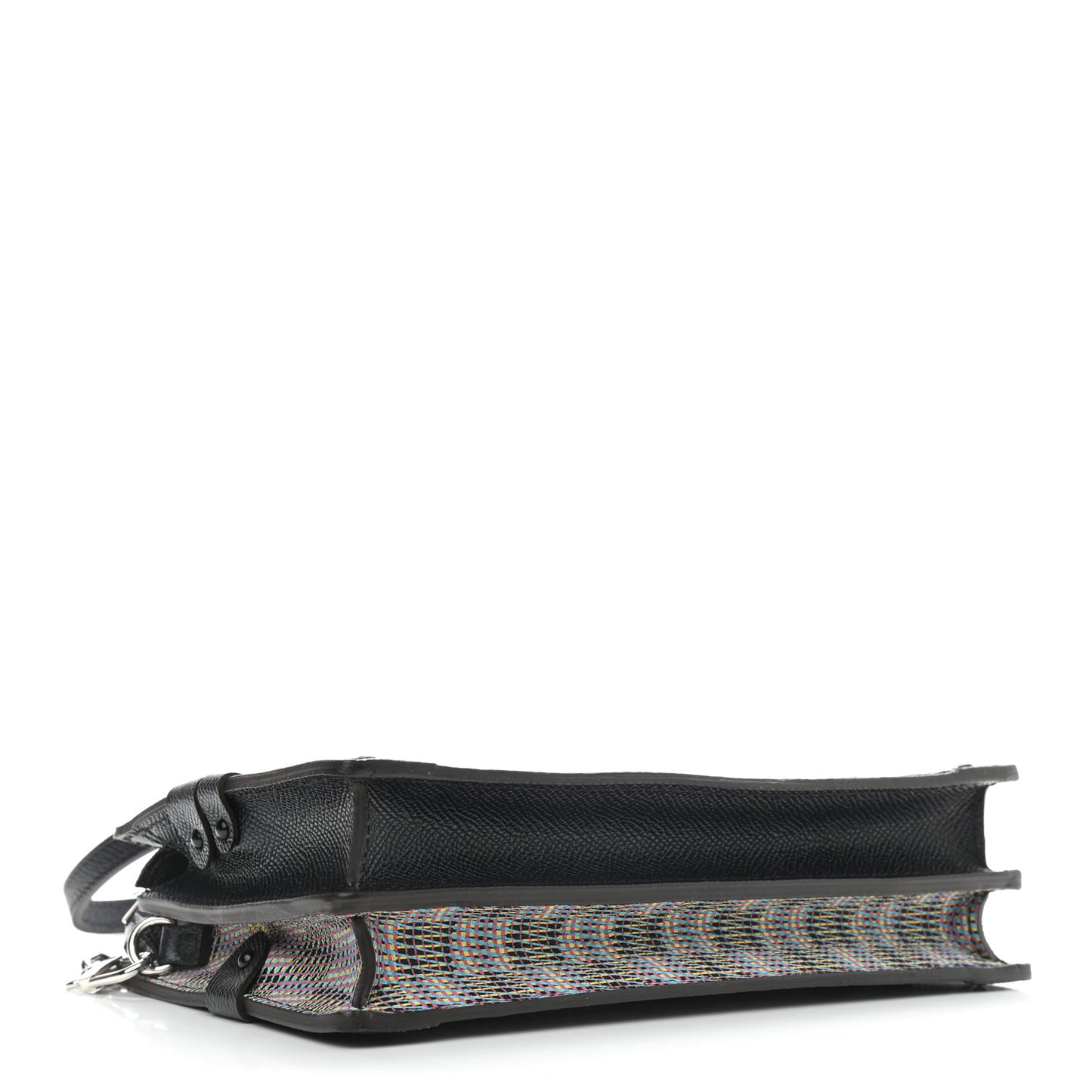 Calfskin Monogram LV Pop Trunk Clutch Blue
