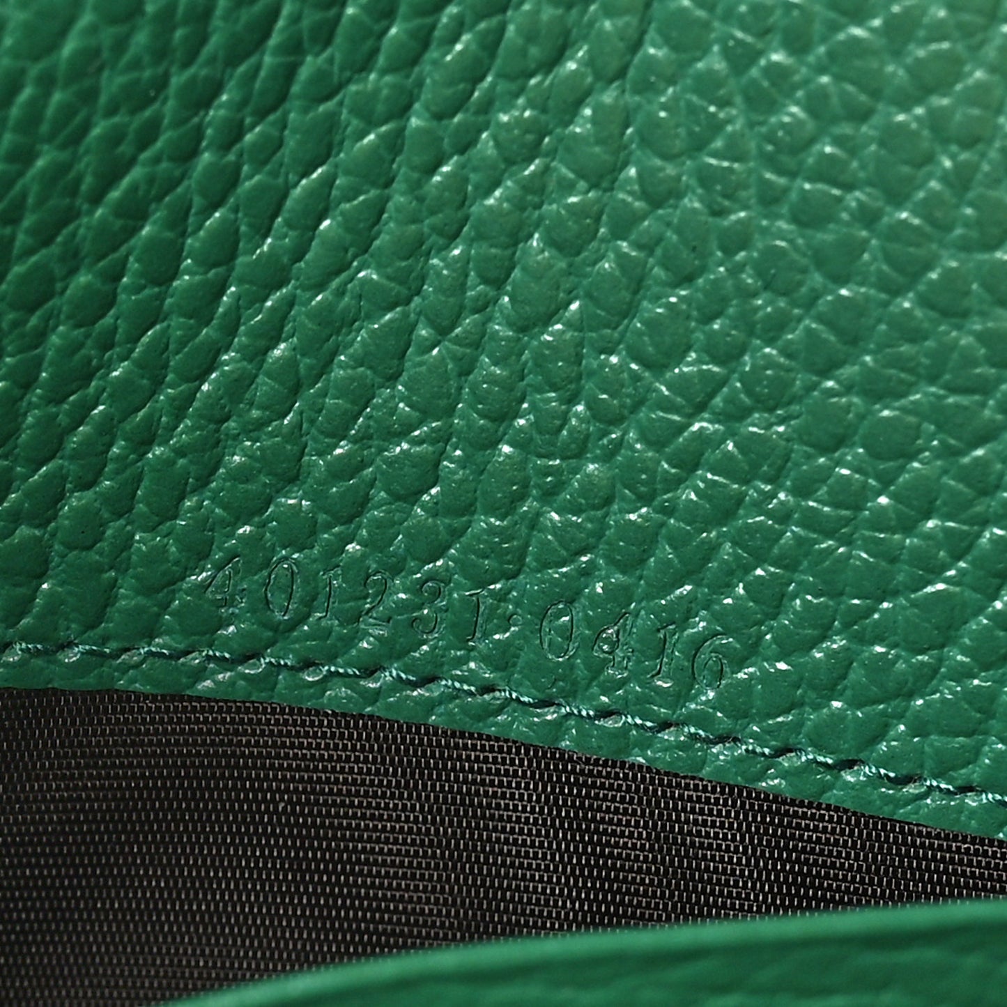 Calfskin Mini Dionysus Chain Wallet Emerald