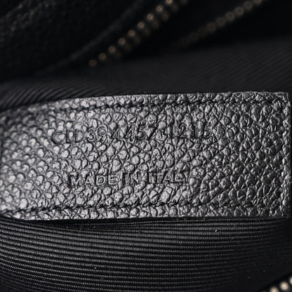Saint Laurent Grained Calfskin Small Cabas Rive Gauche Black 7 of 12